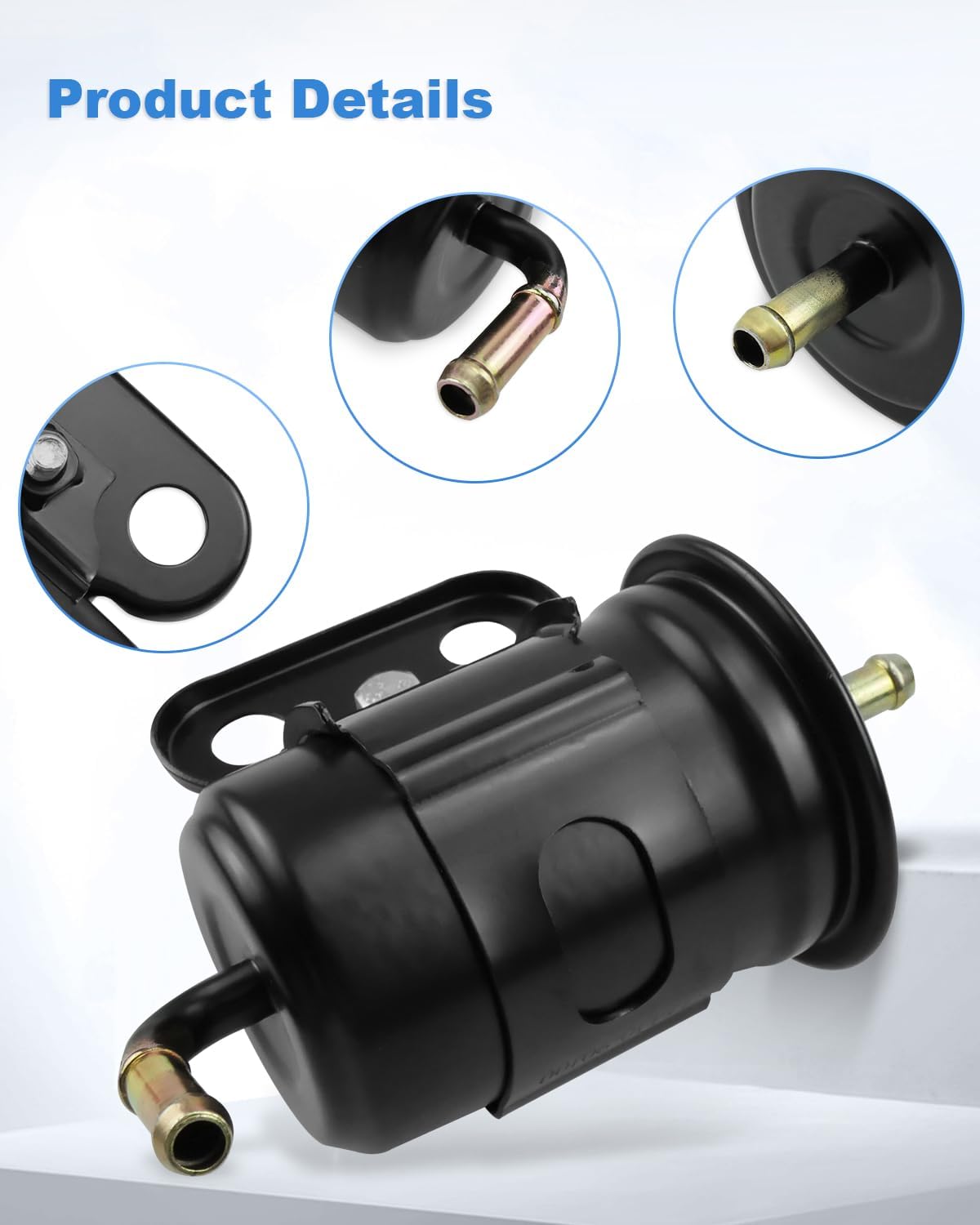 Filtro de combustible de alta presión 15440-90J00 apto para Suzuki 6 Cyl 4 Stroke DF200 DF225 DF250 DF300 apto para fueraborda Johnson Evinrude WSM,