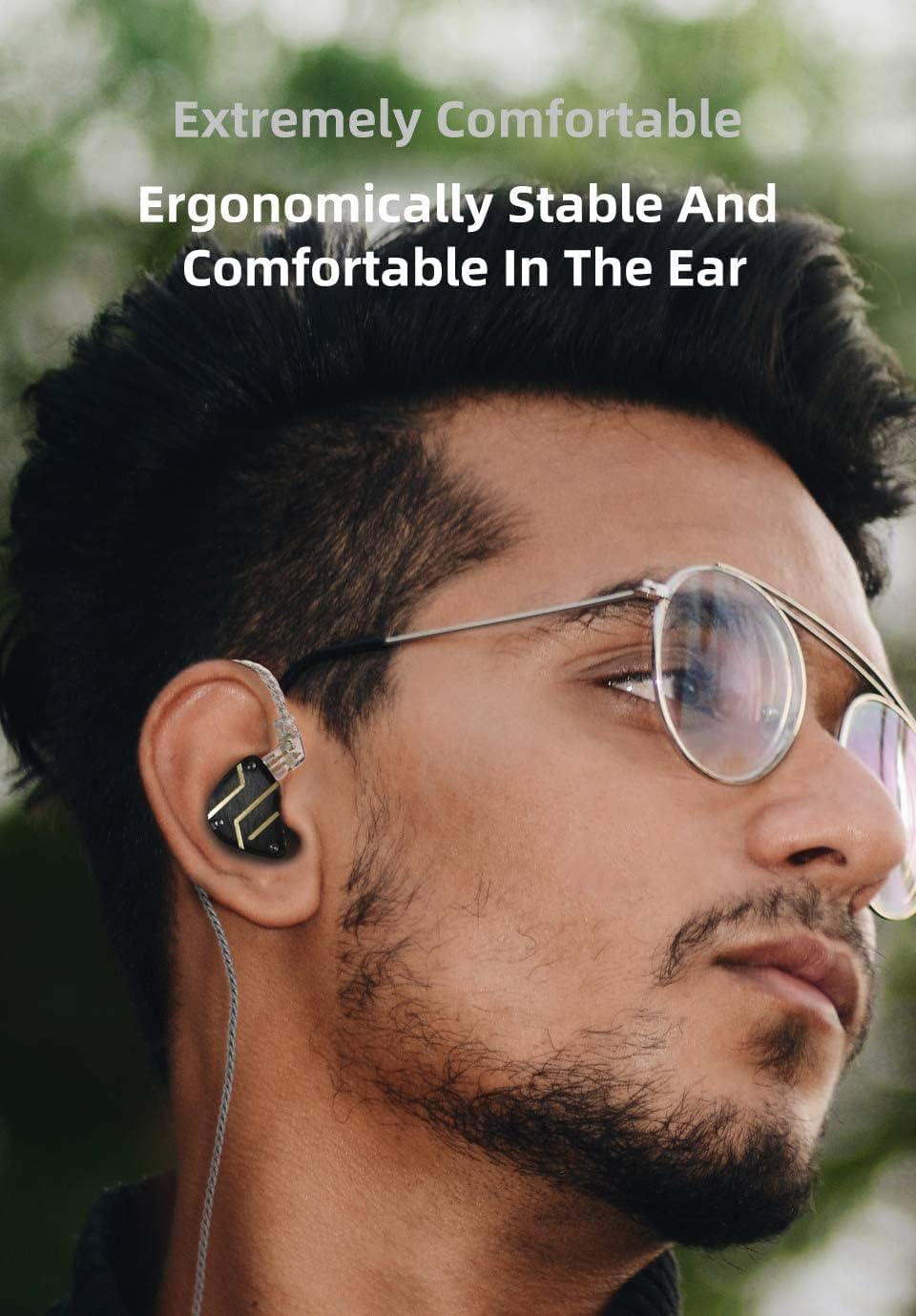CCA C10 Pro – Monitor de oído HiFi 1DD 4BA híbrido de cinco controladores intrauditivos, carcasa de aleación de aluminio+auriculares con cable de