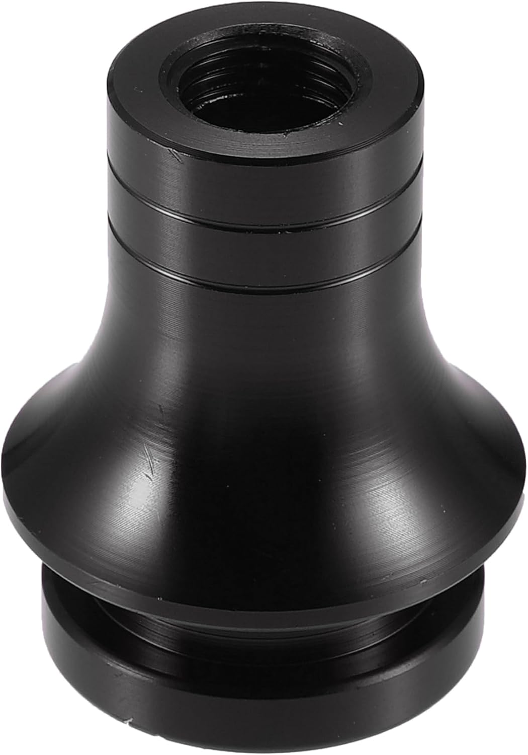 Adaptador de perilla de palanca de cambios de automóvil, M12 x 1.25, retenedor de maletero universal para vehículos de transmisión manual, aleación