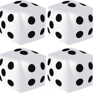 8 dados inflables gigantes de 12.6 pulgadas, dados inflables gigantes, divertidos dados inflables gigantes para interiores y exteriores, juego de 8 dados inflables gigantes de 12.6 pulgadas, dados inflables gigantes, divertidos dados inflables gigantes para interiores y exteriores, juego de