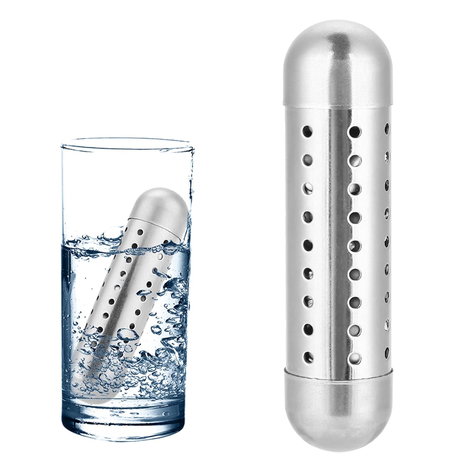 Barra de agua alcalina portátil, palo de agua alcalina Ph electrolizador de agua alcalina hidrógeno mineral Stick cartucho purificador de agua
