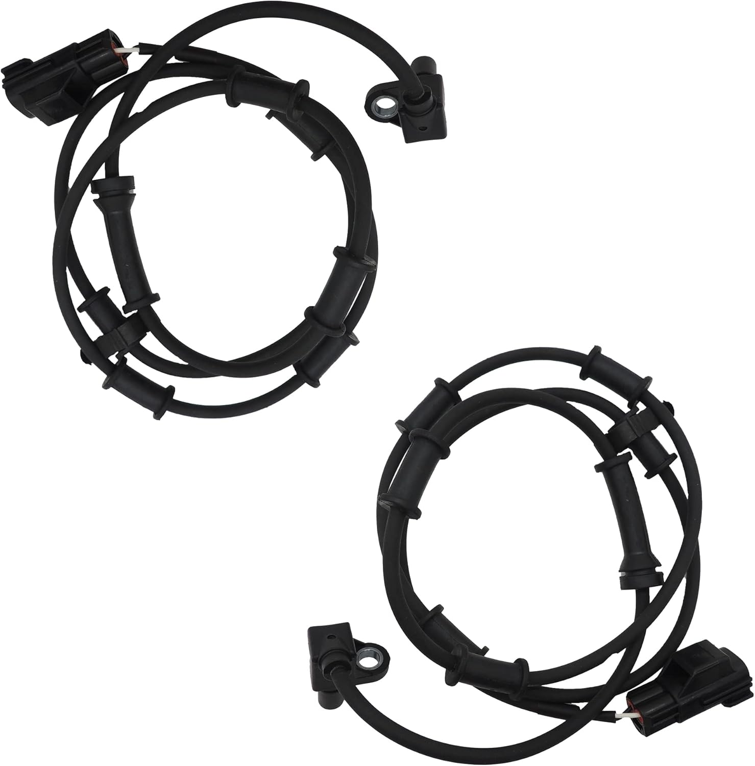 HiSport Sensor de velocidad de rueda ABS  delantero izquierdo y derecho compatible con Dodge Ram 2500  Ram 3500 Pickup 4WD, sustituye a ALS102 2