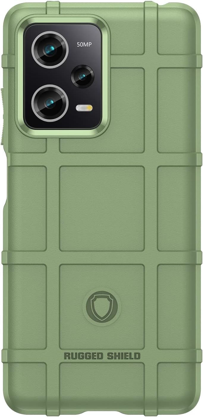 Monwutong Funda delgada para Xiaomi Poco X5 Pro, funda para Redmi Note 12 Pro 5G, resistente funda protectora con grado militar a prueba de golpes y