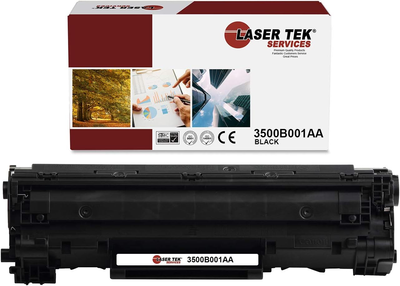 Laser Tek Services Compatible Toner Cartridge Replacement for Canon CRG-128 3500B001AA Works with Canon ImageClass MF4450 MF4550 Printers (Black, 1