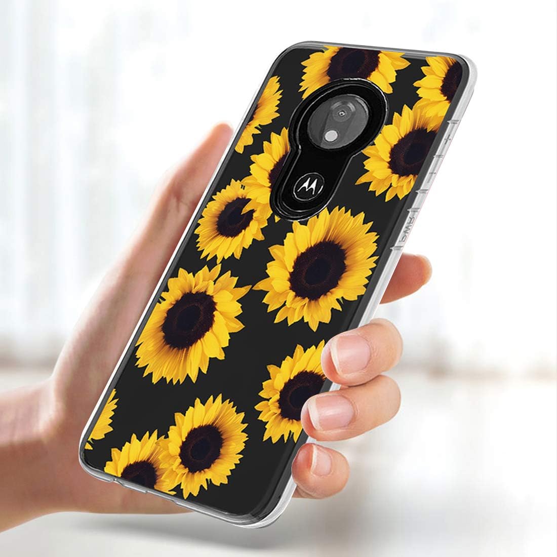 Funda para Moto G7 Power, Motorola Moto G7 Supra  G7 Optimo Maxx Linda, a prueba de golpes, transparente, suave, flexible, TPU delgada funda para