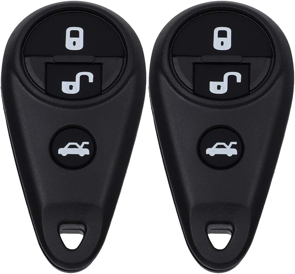 2 llaveros remotos compatibles para Subaru Forester Impreza Tribeca B9 Tribeca Legacy Outback FCC 3495A-WB1U711 88036SC030 NHVWB1U711 entrada sin
