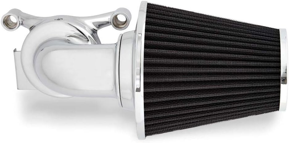 Arlen Ness 90 Degree Monster Sucker Air Cleaner Sin Cubierta Cromo 81-006