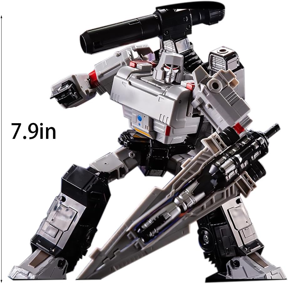 Generations War for Cybertron Siege Voyager Class Megatron Figura de acción de 7.9 pulgadas