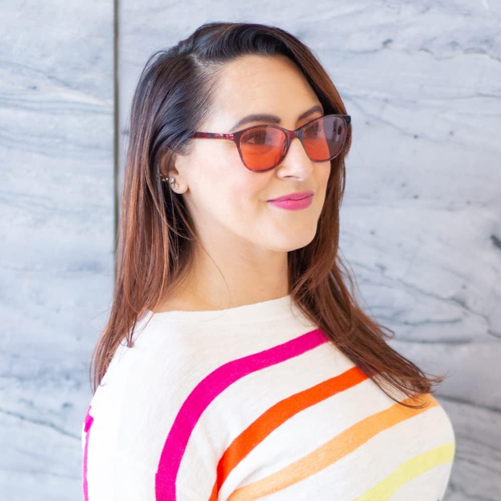 TheraSpecs Audrey Glasses for Migraine, Light Sensitivity, and Blue Light