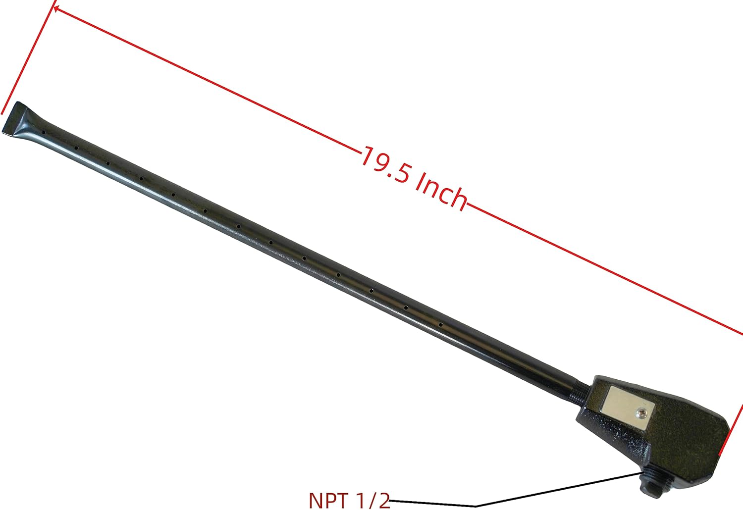 Encendedor de troncos de gas para chimeneas de leña de 17.5 pulgadas (NG) – Gas natural) (encendedor de troncos de gas)