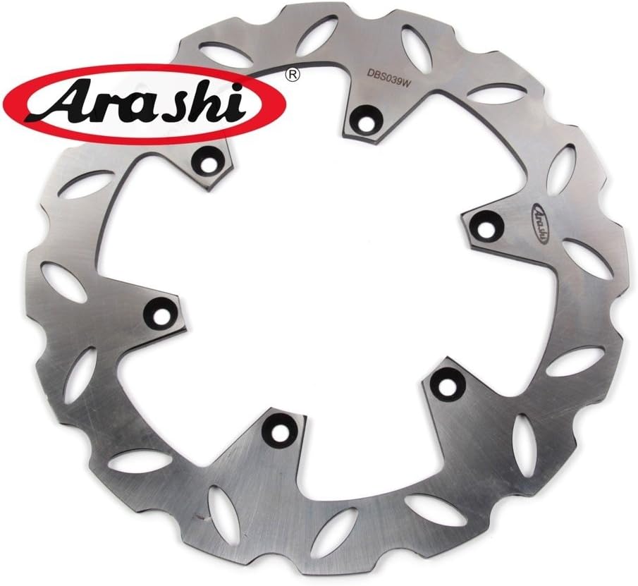 Arashi Rotores de discos de freno delanteros y traseros para Suzuki DRZ400SM DR-Z400SM 2005-2021 Piezas de repuesto de motocicleta DRZ DR-Z 400