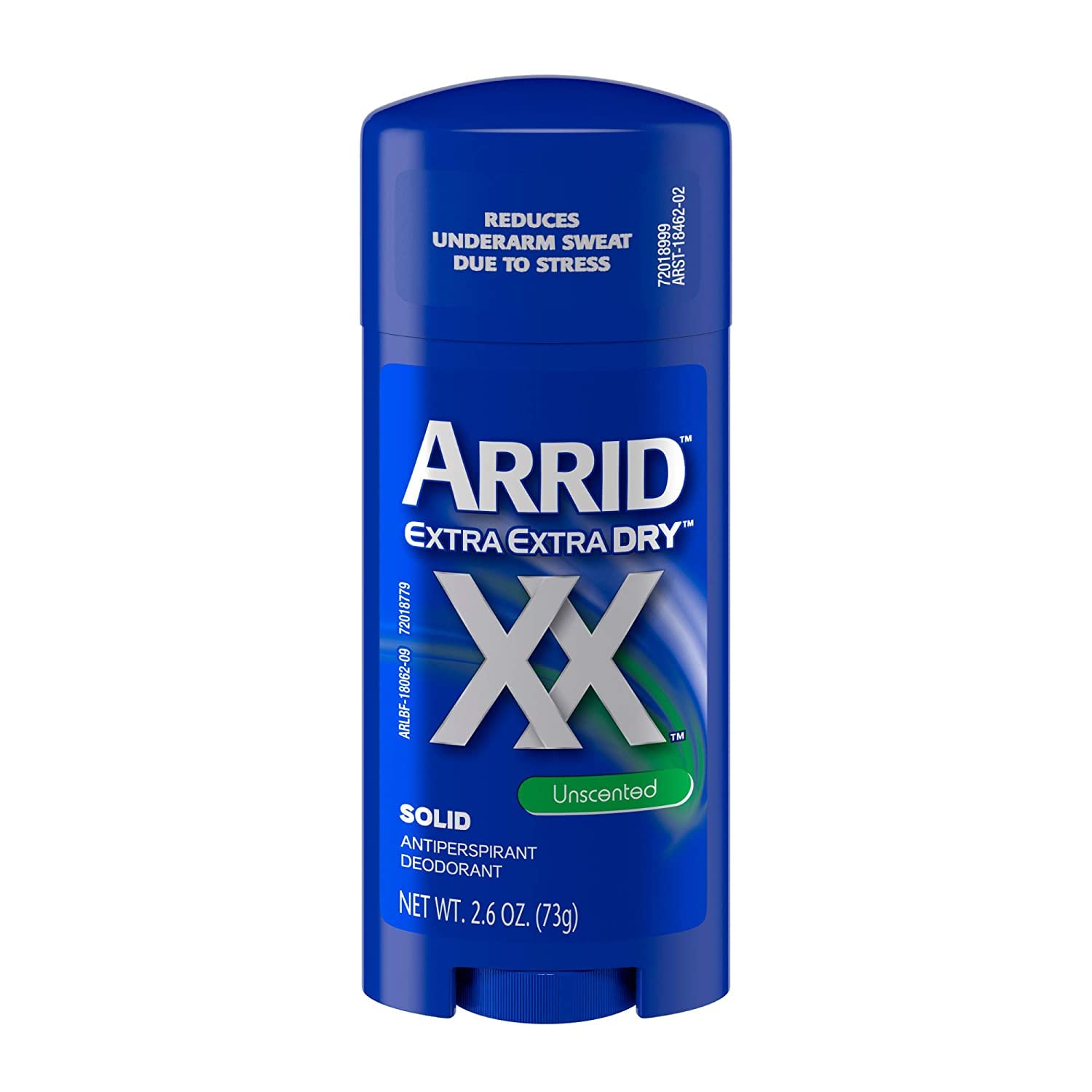 Arrid XX Antitranspirante y desodorante sólido, sin perfume, 2.6 onzas (paquete de 2)