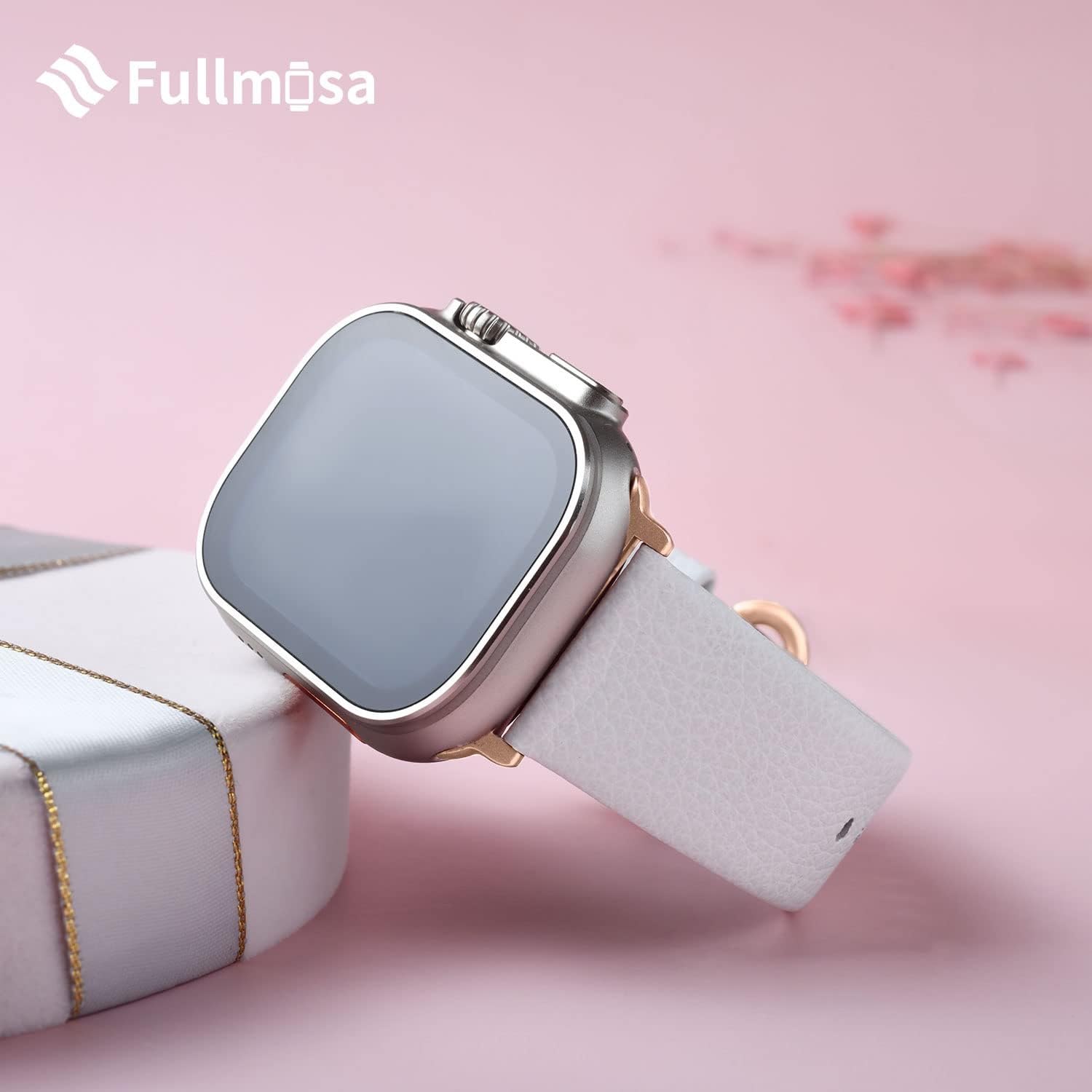 Fullmosa – Correa compatible con Apple Watch (38 mm, 40 mm, 42 mm, 44 mm), de piel, compatible con Apple Watch SE y Series 6, 5, 4, 3, 2 y 1