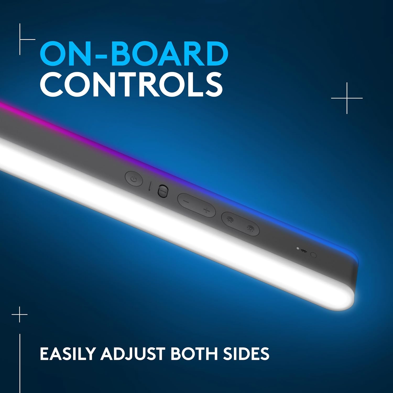 Logitech G Litra Beam LX Premium – Luz LED RGB de doble cara con TrueSoft, para transmisión, transmisión, LIGHTSYNC, Bluetooth, USB, PCMac, grafito