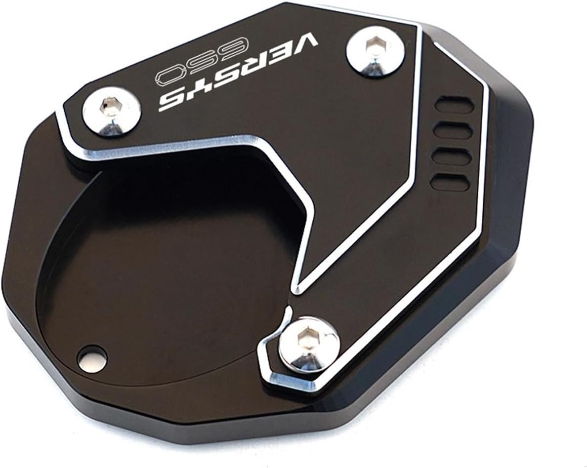 Aluminio CNC para Kawasaki VERSYS650 VERSYS 650 2010-2019 2020 2021 2022 Accesorios de motocicleta Kickstand Foot Ampliador (color  rojo)