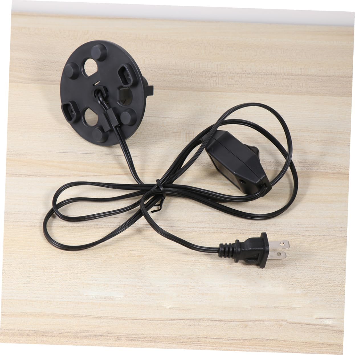 Housoutil Adaptador de enchufe de cable de repuesto, 1 juego de convertidor de salida de bombilla E12, adaptador de salida de bombillas Wiz,