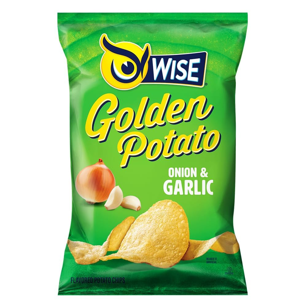 Wise Snacks Chips a granel para aperitivos divertidos y sabrosos, 7.5 onzas (12 unidades) sin gluten, 0.00 oz de grasa trans, sin conservantes