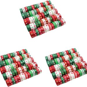 COHEALI 3 Packs Christmas Gift Bows Ribbon Gift Ribbons for Presents Ribbon Tape Holiday Ribbon Wired Present Ribbon Satin Ribbon Ribbons for Crafts COHEALI 3 Packs Christmas Gift Bows Ribbon Gift Ribbons for Presents Ribbon Tape Holiday Ribbon Wired Present Ribbon Satin Ribbon Ribbons for Crafts