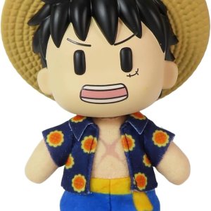 Great Eastern Entertainment One Piece – Monkey D. Luffy Dressrosa cabeza de PVC movible Ver felpa 4.5″ H Great Eastern Entertainment One Piece – Monkey D. Luffy Dressrosa cabeza de PVC movible Ver felpa 4.5″ H