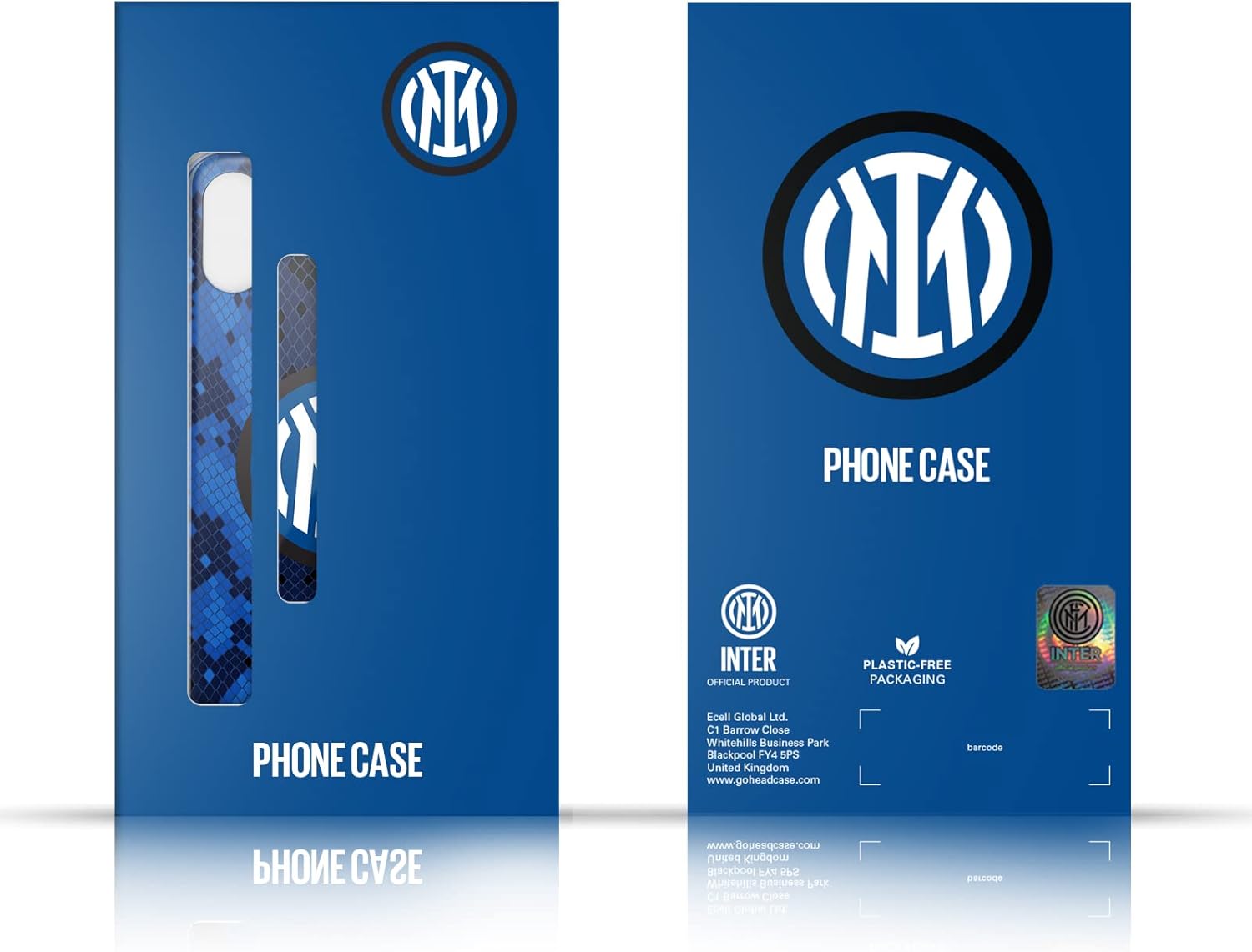 Head Case Designs Officially Licensed Custom Customized Personalized Inter Milan Third 202324 Kit Soft Gel Case Compatible with Samsung Galaxy A32