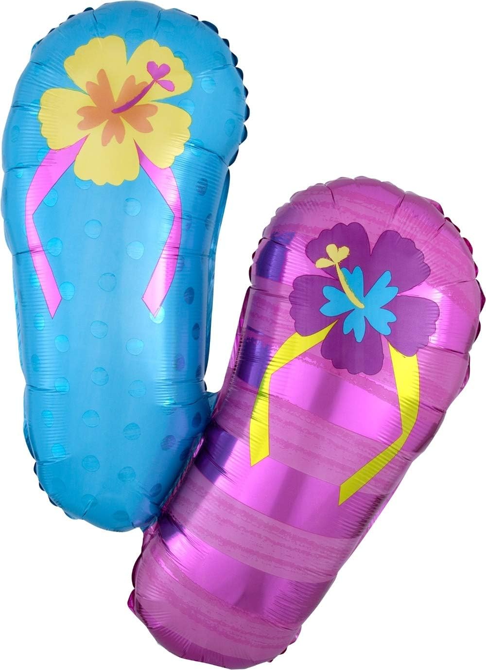 Moana Party Supplies – Chanclas de hibisco para decoración de playa y cumpleaños