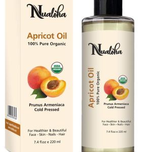 Aceite orgánico de albaricoque de 7.4 fl oz, aceite portador de albaricoque orgánico puro prensado en frío del USDA para piel, cabello, cara, Aceite orgánico de albaricoque de 7.4 fl oz, aceite portador de albaricoque orgánico puro prensado en frío del USDA para piel, cabello, cara,