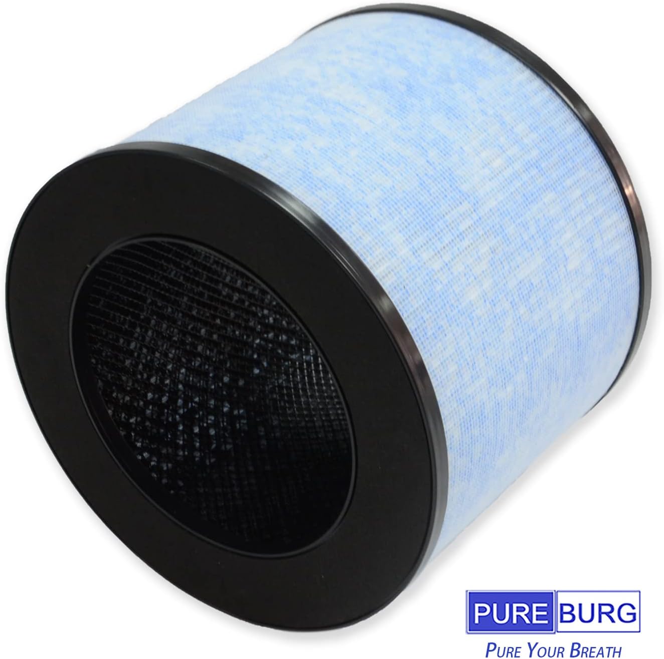 PUREBURG Filtro HEPA de repuesto compatible con purificador de aire AP100 instantáneo Parte F100, filtración H13 de 4 etapas de carbón activado de