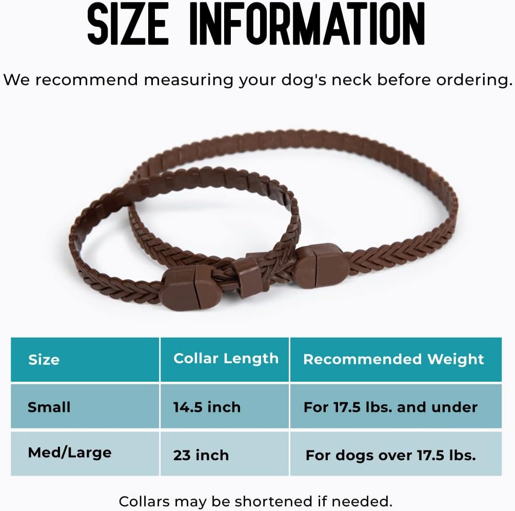 Collar de movilidad para cadera y articulaciones para perros con glucosamina, condroitina, MSM y más  Conveniente y fácil  30 días de apoyo continuo