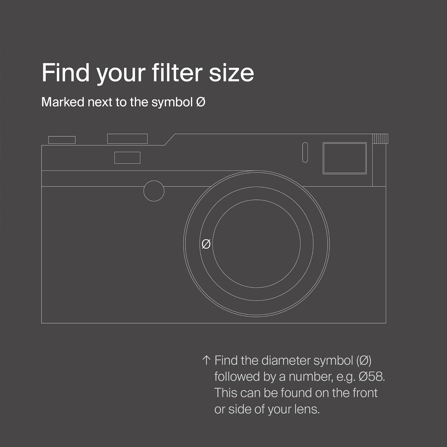Urth Kit de filtro de lente magnética UV + polarización circular (CPL) de 2.165 in (Plus+)