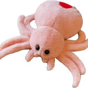 Juguete de peluche de araña, suave juguete de peluche Kawaii de Halloween de 10 pulgadas, decoración de regalo para niños y adultos (rosa) Juguete de peluche de araña, suave juguete de peluche Kawaii de Halloween de 10 pulgadas, decoración de regalo para niños y adultos (rosa)