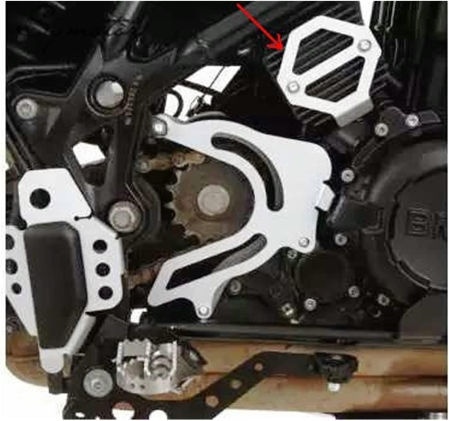 for BMW F800GS F700GS F650GS F 650 700 800 GS Motorcycle Aluminum Regulator Rectifier Protective Cover Modification Anti-Fall Frame Sliders (Color