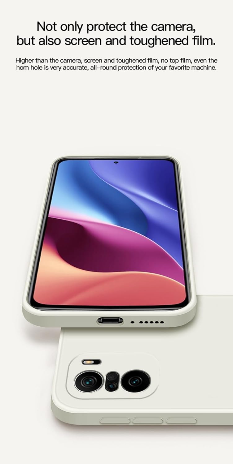 YUMESS Funda de teléfono de silicona líquida para Xiaomi para Redmi Note 10 10C 11 10S 11S 9 Mi 11i 12 10T 11T Poco F3 X3 Pro Lite 5G NE cubierta,