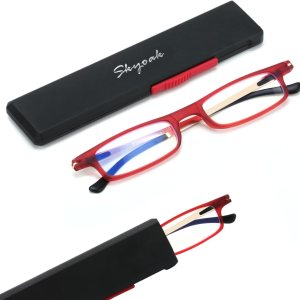 Lentes de lectura plegables ultraligeros para mujeres y hombres, TR90, bloqueo de luz azul, antifatiga ocular, plegables, compactos, portátiles, Lentes de lectura plegables ultraligeros para mujeres y hombres, TR90, bloqueo de luz azul, antifatiga ocular, plegables, compactos, portátiles,