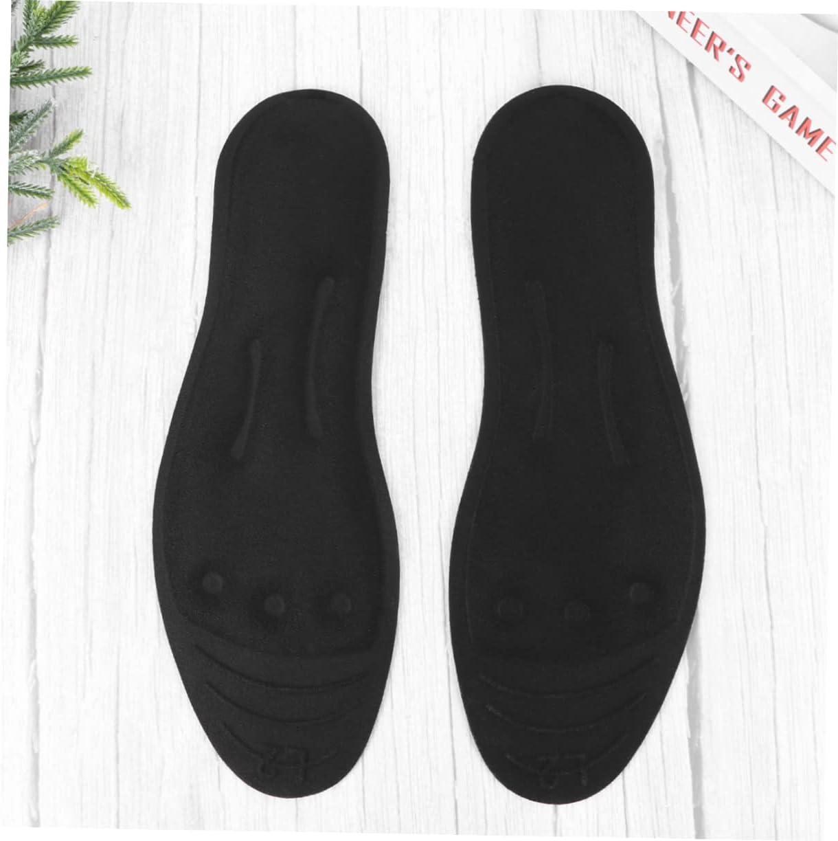 2 pares de plantillas para pies planos, plantilla de zapatos transpirable, plantillas de gel líquido, plantillas a prueba de golpes, 3 piezas de