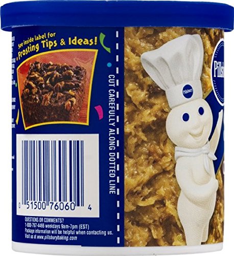 Pillsbury Creamy Supreme – Glaseado de nuez de coco 15 onzas (paquete de 3)