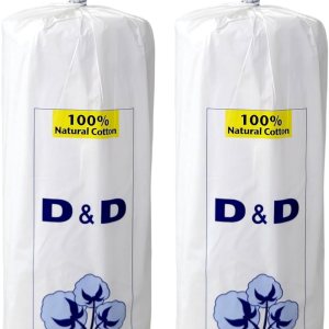D&D – Rollo de algodón natural 100% no estéril, absorbente, 8 onzas, paquete de 2 (2) D&D – Rollo de algodón natural 100% no estéril, absorbente, 8 onzas, paquete de 2 (2)