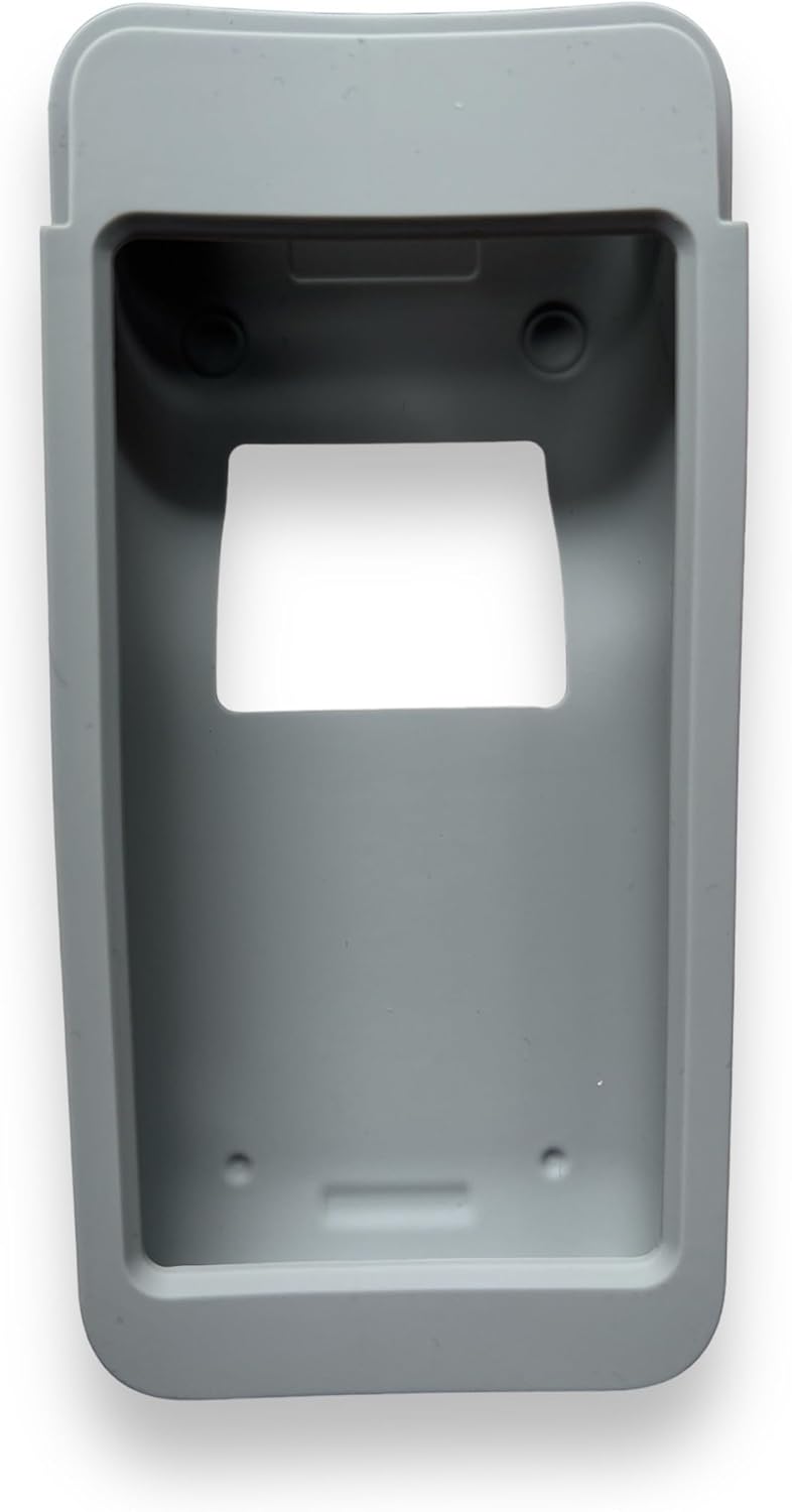 Comaptible Funda de silicona para Pax PRO A920 – Dispositivo con código de barras (gris)