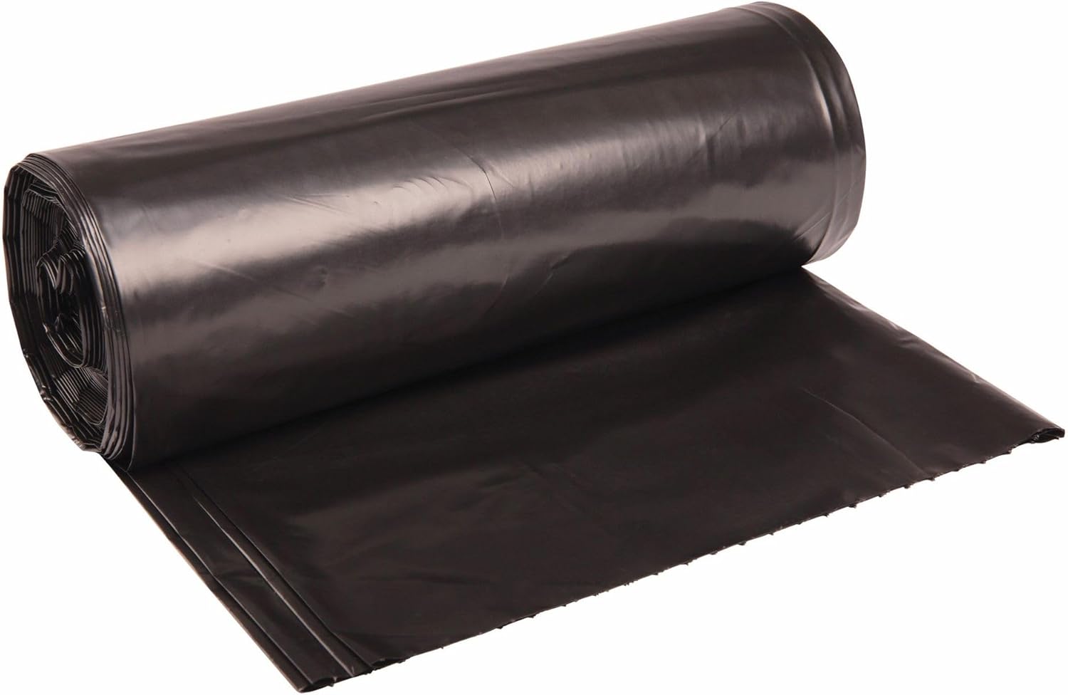 Boardwalk 526 Super Extra-Heavy Repro Can Liner, 38×58, 2 Mil, 60gal, Blk, 10 BGRL, 10 RLCT