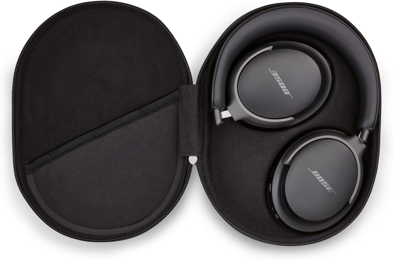 Bose QuietComfort – Auriculares ultra inalámbricos con cancelación de ruido con audio espacial, audífonos sobre la oreja con micrófono, hasta 24