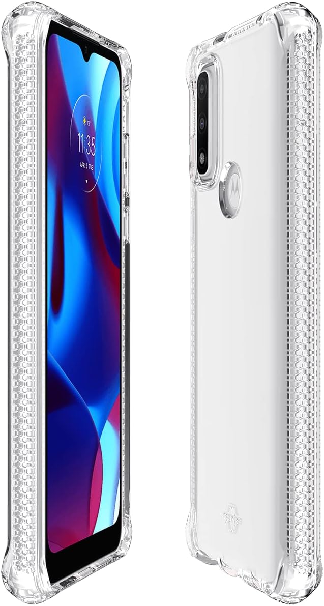 ITSKINS Spectrum Clear Funda Protectora Para Motorola Moto G Pure (2021) – Transparente