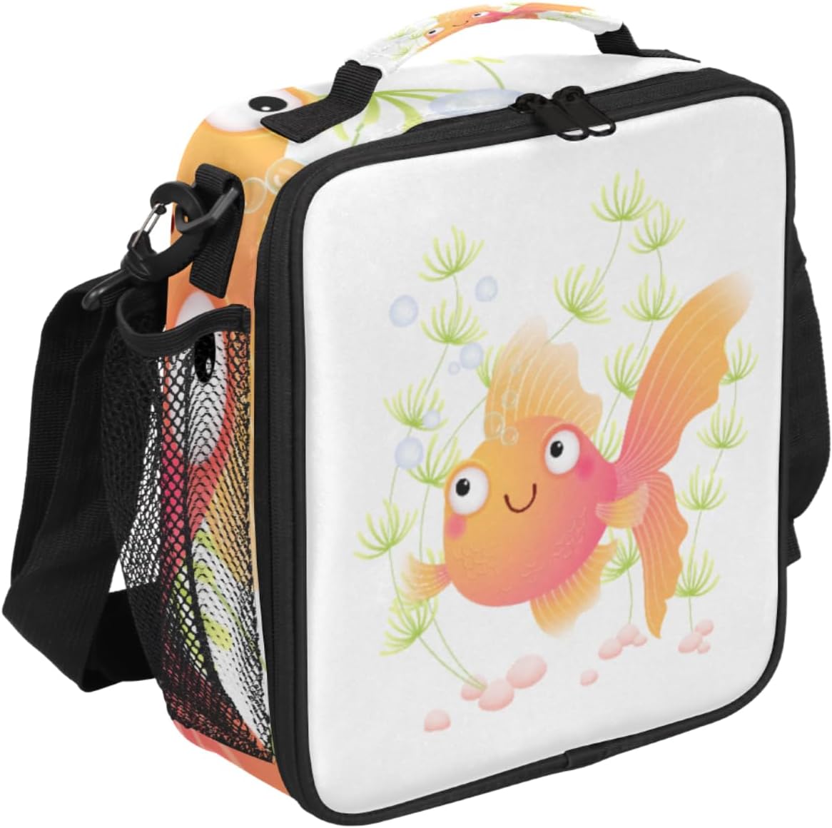 Little Goldfish – Lonchera aislada a prueba de fugas para hombres y mujeres, lonchera pequeña para el trabajo, picnic, playa, viajes