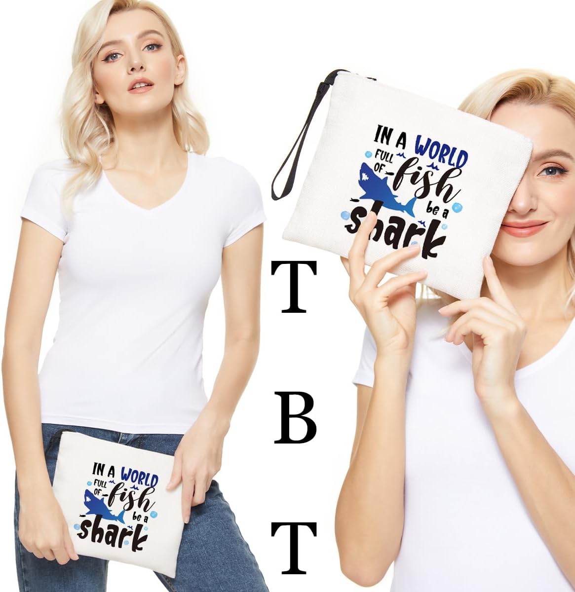 TBT Regalos para enfermeras, bolsas de enfermería para enfermeras, regalos de agradecimiento para enfermeras, bolsa de maquillaje, policromático283