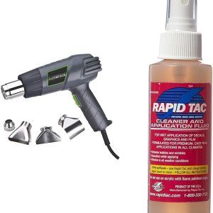 Genesis GHG1500A Kit de pistola de calor de doble temperatura con ajuste rápido de calor alto y bajo 572F1000F, boquilla de reducción de aire y Genesis GHG1500A Kit de pistola de calor de doble temperatura con ajuste rápido de calor alto y bajo 572F1000F, boquilla de reducción de aire y