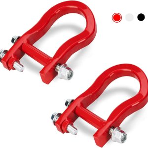 84192871 Par de ganchos de remolque delanteros compatibles con Chevy Silverado Sierra 1500 2007-2018 Grilletes de gancho de remolque para 84192871 Par de ganchos de remolque delanteros compatibles con Chevy Silverado Sierra 1500 2007-2018 Grilletes de gancho de remolque para