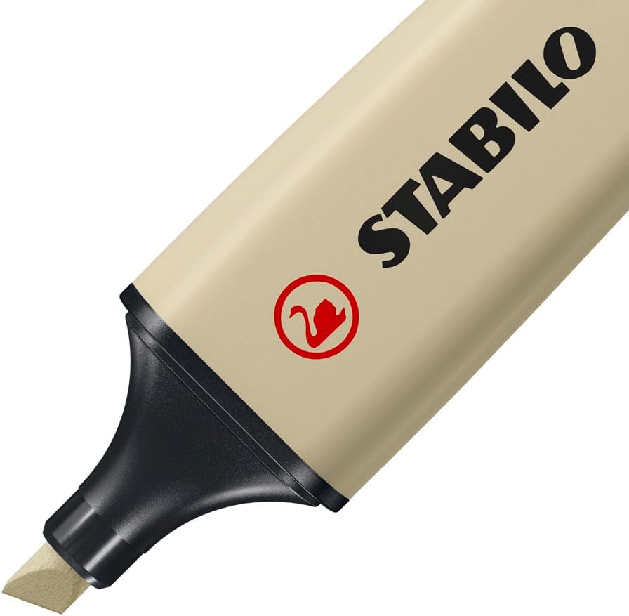STABILO Resaltador BOSS ORIGINAL NatureCOLORS – Pack de 10 – Verde Barro
