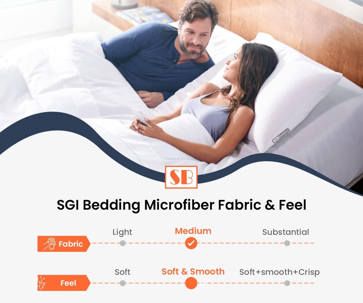 SGI – Juego de sábanas flexibles divididas superiores para cama ajustable de 36 pulgadas, cabeza dividida King, 600 hilos, algodón egipcio suave y