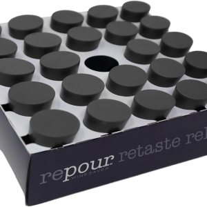 Protector de vino y tapón, elimina el oxígeno, conserva y mantiene el vino tan fresco como el día en que se abrió la botella, paquete de 24 Protector de vino y tapón, elimina el oxígeno, conserva y mantiene el vino tan fresco como el día en que se abrió la botella, paquete de 24