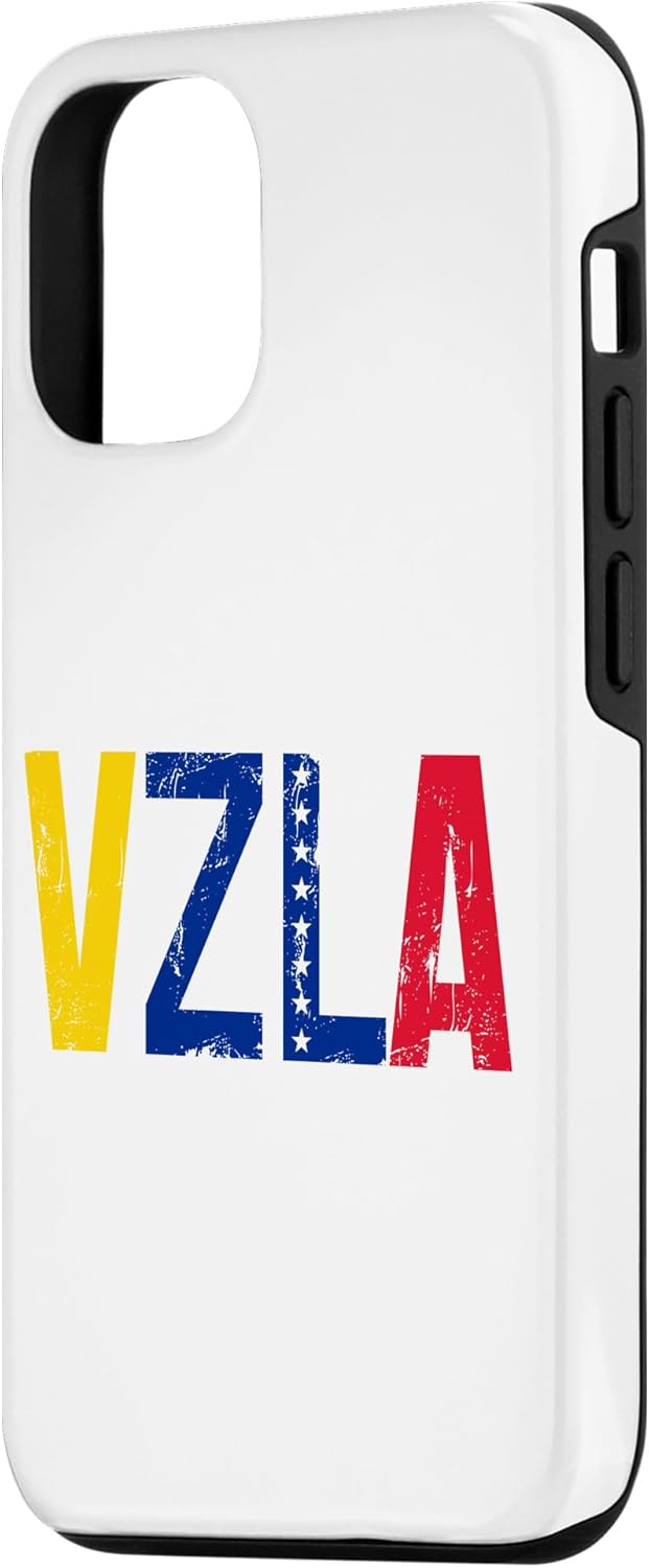 Funda con bandera venezolana para iPhone 14 Pro Venezuela VZLA Vintage Pride