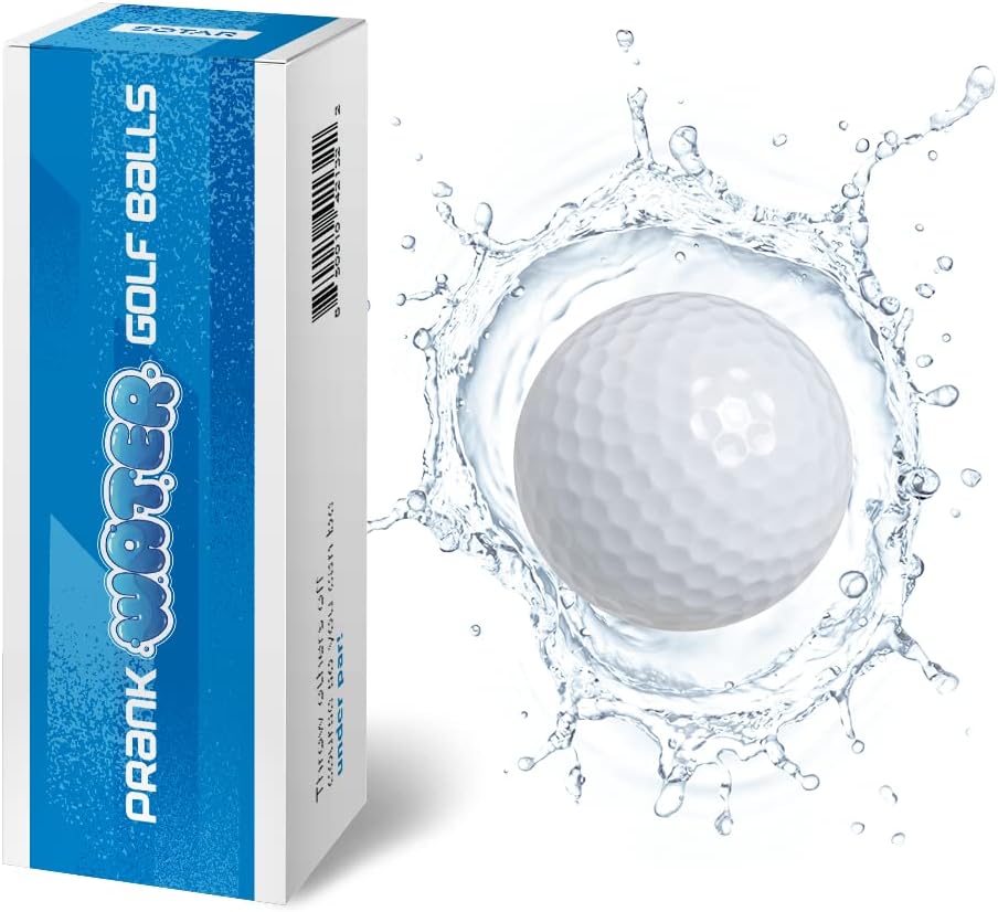 SOTAR – Pelotas de golf para bromas, bolas de truco para rellenar calcetines, regalos de torneo de golf y regalo novedoso para golfistas para