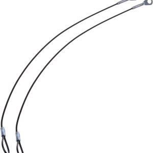 Cosmos 2 cordones de acero inoxidable de color negro de 12 pulgadas recubierto de plástico suave compatible con Gopro Hero4 y todas las ediciones Cosmos 2 cordones de acero inoxidable de color negro de 12 pulgadas recubierto de plástico suave compatible con Gopro Hero4 y todas las ediciones